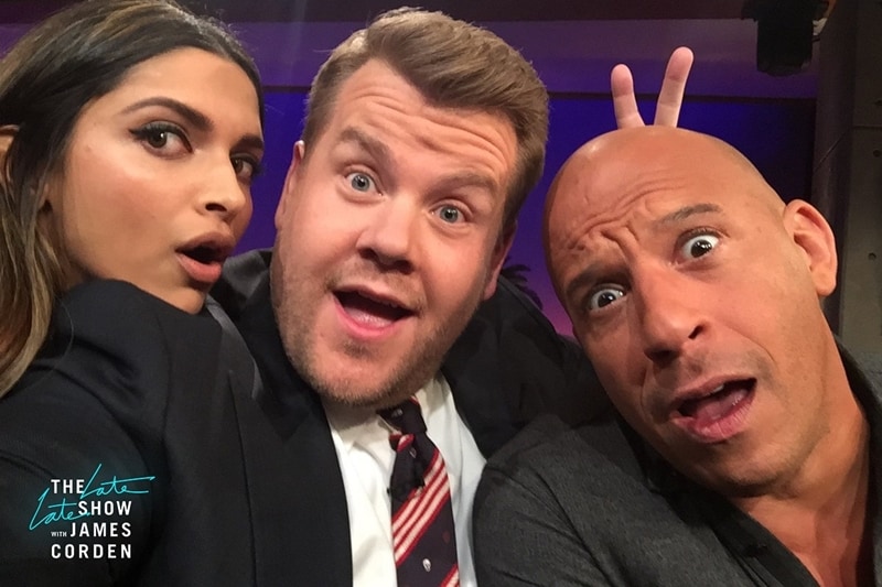 Deepika padukone, ellen degeneres show, vin diesel, xxx return of xander cage, priyanka chopra, xxx movie, people's choice award, deepika padukone james corden, deepika padukone movies