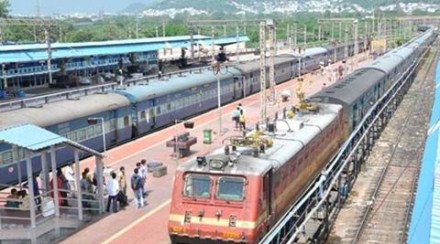 As part of the redevelopment, there is a plan to build a five-star hotel on top of the railway station to accommodate delegates coming here to attend the Vibrant Summits held every two years. (PTI)