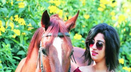 After taking a break from riding during her college years, she returned to the sport in 2014. 