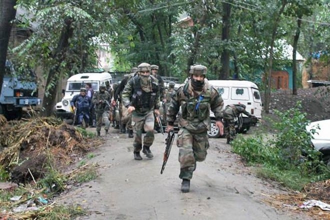 A jawan and a woman were killed after terrorists attacked a patrolling party in Shopian district of Jammu and Kashmir. (Representative image by PTI)