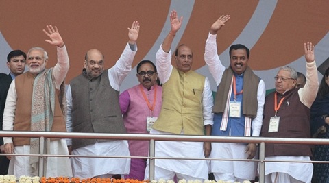 UP Assembly Polls India Today-Axis opinion poll, UP Assembly Polls, India Today-Axis opinion poll, UP Assembly Polls India Today-Axis opinion poll, BJP win big in UP Assembly Polls: India Today-Axis opinion poll, India Today-Axis opinion poll SP BSP,India Today-Axis opinion poll
