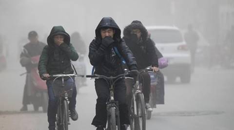 China, China Smog, Smog, China Pollution, China Public Transport, Smog Crisis China Environment, Pollution, Air Pollution
