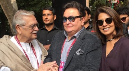 jaipur literature festival, rishi kapoor, rishi kapoor book, gulzar, gulzar poetry jaipur, karan johar, baahubali, ss rajmouli, khullam khulla, karan johar book