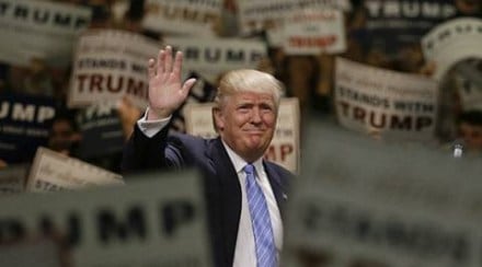 The First US President George Washington used the Holy Bible from St John's Masonic Lodge No 1 for his swearing in on April 30, 1789. He opened at random due to haste to Genesis 49:13. (Associated Press)