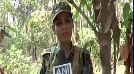 Usha Kiran was not at all fazed by the fact that she would be deployed in the danger zone.(ANI) Usha Kiran was not at all fazed by the fact that she would be deployed in the danger zone.(ANI)