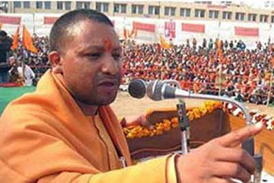 Firebrand BJP MP Yogi Adityanath has compared the situation in western Uttar Pradesh to that in Kashmir in 1990s, when Kashmiri Pandits had to flee the Valley.(PTI) Firebrand BJP MP Yogi Adityanath has compared the situation in western Uttar Pradesh to that in Kashmir in 1990s, when Kashmiri Pandits had to flee the Valley.(PTI)