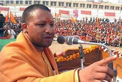 Firebrand BJP MP Yogi Adityanath has compared the situation in western Uttar Pradesh to that in Kashmir in 1990s, when Kashmiri Pandits had to flee the Valley.(PTI) Firebrand BJP MP Yogi Adityanath has compared the situation in western Uttar Pradesh to that in Kashmir in 1990s, when Kashmiri Pandits had to flee the Valley.(PTI)