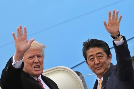 Abe visited Trump in the United States this month where they reaffirmed their commitment to use fiscal, monetary and structural policies to strengthen domestic and global demand.
(Reuters)