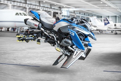 BMW R1200GS hover bike concept, a bike that can fly!