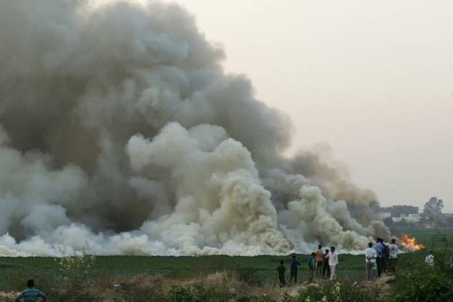 Bengaluru Bellandur lake fire, Bellandur fire, Bengaluru fire, Bellandur lake fire, toxic fire in Bengaluru