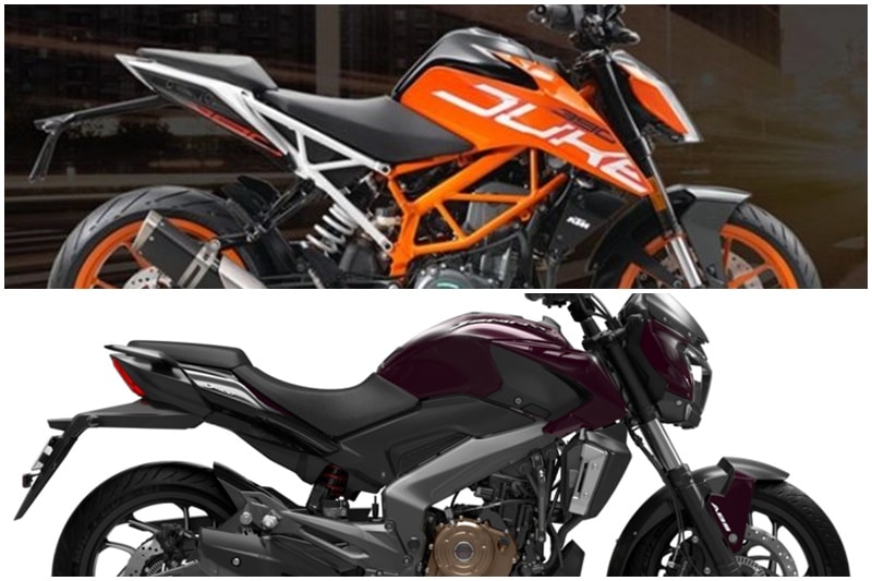 Bajaj Dominar 400 is the first of the manufacturer's range of high-performance motorcycles, however when it was launched the KTM Duke 390 was already in the Indian market and now has received an upgrade. With similar engine capacity, the 390 Duke is more powerful than the Dominar 400, but Bajaj's latest offering has price on its side. Following is a comparison of the two based on various aspects.