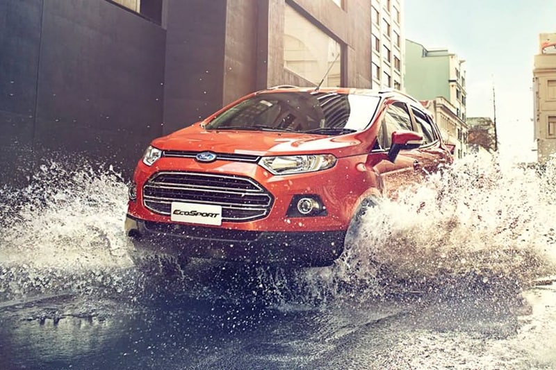 Ford EcoSport: The Ford EcoSport is a compact SUV which is powered by a 1.5 litre diesel engine, 1.5 litre petrol engine and 1.0 litre booster jet engine. The engine also complies BS4 emission norms and mated to 5-speed transmission for the larger capacity petrol motor and the diesel engine. The 1.0 litre EcoBoost petrol engine has a 6-speed manual transmission. In addition to the manual gearboxes, the Ford EcoSport 1.5l petrol is also available with an automatic transmission. In its Platinum Edition version, the compact SUV now gets a touchscreen infotainment system and some cosmetic changes.