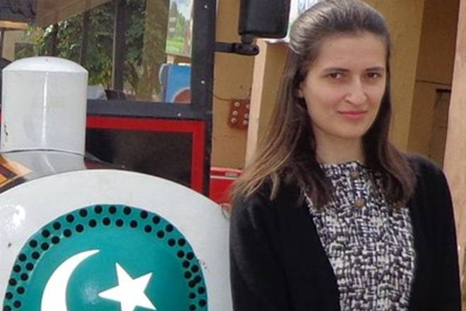 Aliya Harir was an impressionable teenager who soaked up the patriotic propaganda from her schoolbooks and the one TV channel that served her town in the mountains of northern Pakistan. (Twitter/aliyaharir)