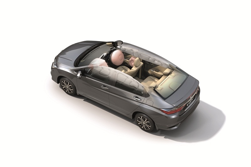 Keeping the safety of all occupants in mind, the Japanese car manufacturer has equipped the new sedan with ABS (Anti-lock Braking System) with EBD (Electronic Brakeforce Distribution and dual front airbags as standard. The higher variants are available with cruise control, six airbags including the driver, front passenger, side and curtain airbags.