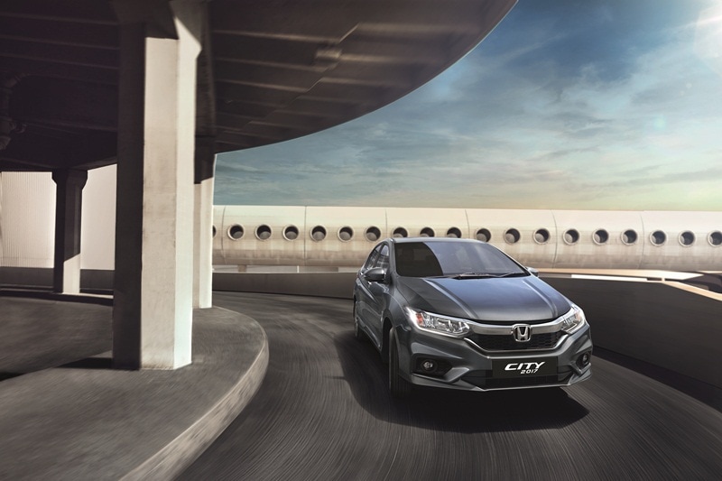 For customisation. The customers can also opt for a wide range of accessory on the new Honda City. The customisable accessories include Wi-Fi dongle, bucket mat, trunk-end moulding, City logo projector on ORVM and deck-lid spoiler. Besides this, the car manufacturer is also offering the sedan with three styling packages, namely; Chrome Package, Utility Package and Style Package.