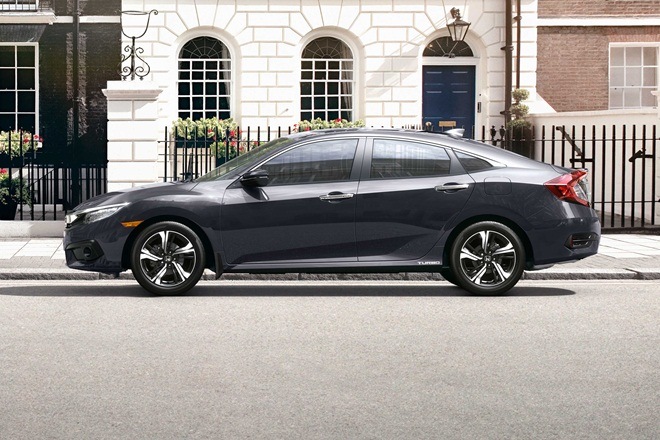 Design: The new Civic is vastly different from the previous generation model, but features the same 'smiling' front fascia with a thick chrome slat seen on other Honda cars. The most notable difference is that the new Civic is a notchback, wherein the boot is an extension to the roof line and doesn't appear as a different section. The LED headlamps with LED DRLs (Daytime Running Lamps), fog lamps mounted on the front bumper, new alloy wheel design, sunroof and dual-tone ORVMs (Outside Rear View Mirrors) will also be equipped on the upcoming Civic.