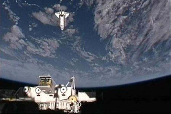 A 'laugh star' - 3D-printed representation of sound waves generated from human laughter - created aboard the International Space Station (ISS) has become the first ever piece of art to be produced outside Earth. (Reuters)