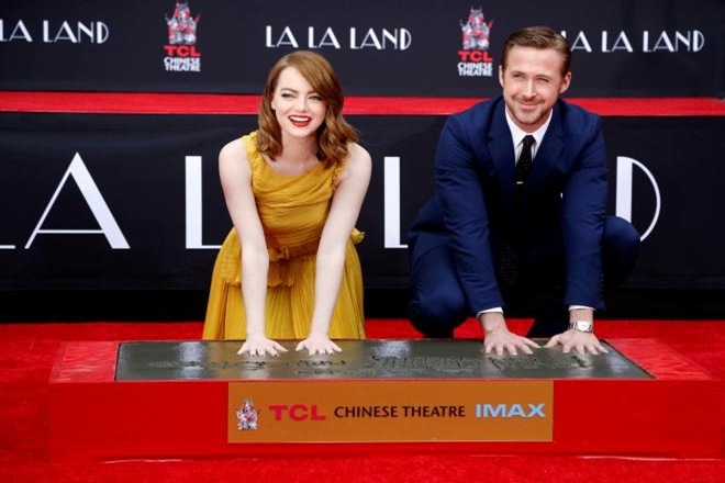 Stone, who plays an aspiring actress in the movie, said "La La Land" was "one of the greatest working experiences of my life". (Reuters) Stone, who plays an aspiring actress in the movie, said "La La Land" was "one of the greatest working experiences of my life". (Reuters)