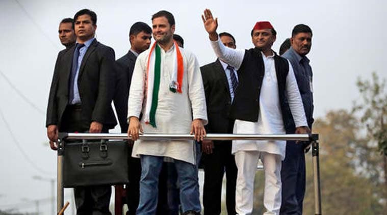 Akhilesh Yadav-Rahul Gandhi conference, Samajwadi Party Congress, Uttar Pradesh Elections 2017, rahul gandhi akhilesh yadav, campaign, Akhilesh Yadav Rahul Gan