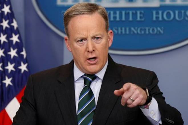 White House Press Secretary Sean Spicer. (Reuters) White House Press Secretary Sean Spicer. (Reuters)