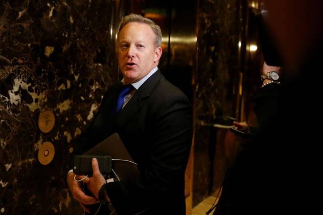 The President's spokesman said that Trump was informed weeks ago that Flynn had not told the truth about his contacts with Kislyak and, after evaluating the matter, his confidence in the former general "eroded" to the point where he felt that "he had to make a change. (File photo, Reuters)
