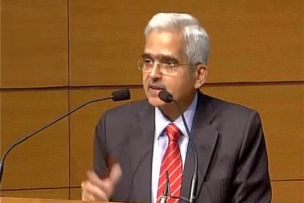 Shaktikanta Das said SPMCIL fulfils a sovereign function by printing currency notes, minting coins and printing non judicial papers and stamps. (ANI)