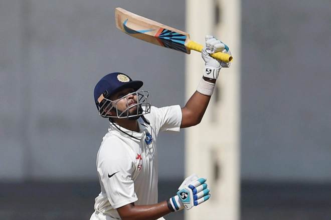 India A player Shreyas Iyer plays a shot against Australia team during the practice match at Brabourne stadium in Mumbai. (PTI) India A player Shreyas Iyer plays a shot against Australia team during the practice match at Brabourne stadium in Mumbai. (PTI)