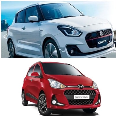 Hyundai Motor India recently launched the 2017 Grand i10 at a starting price of Rs 4.58 lakh, ex-showroom, Delhi. The hatchback has received some cosmetic changes at front and considerable updates in interior. However, in order to increase its share in the B-segment, the car will have to hit it out against cars such as the Maruti Suzuki Swift and more importantly the upcoming 2017 Maruti Suzuki Swift, which will be launched within a span of few months. Here we pit the three cars against each other to understand the value-offering of the present Swift and to find out who will have a better chance at taking the leadership spot in the segment.