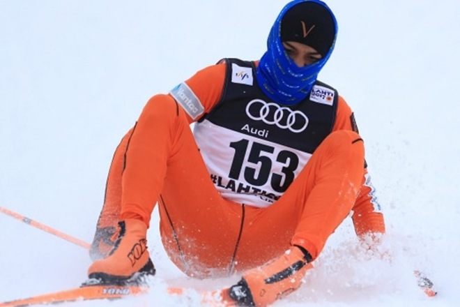 Venezuelan skier Adrian Solano. (Reuters) Venezuelan skier Adrian Solano. (Reuters)