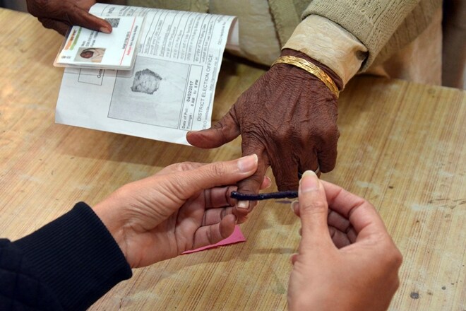 Polling for 49 seats spread across seven districts would be held on March 4. (PTI)