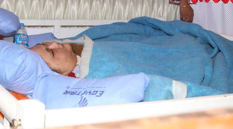 The patient has been put on a high protein and fibre diet in order to reduce her weight. (Express Photo by Amit Chakravarty) The patient has been put on a high protein and fibre diet in order to reduce her weight. (Express Photo by Amit Chakravarty)