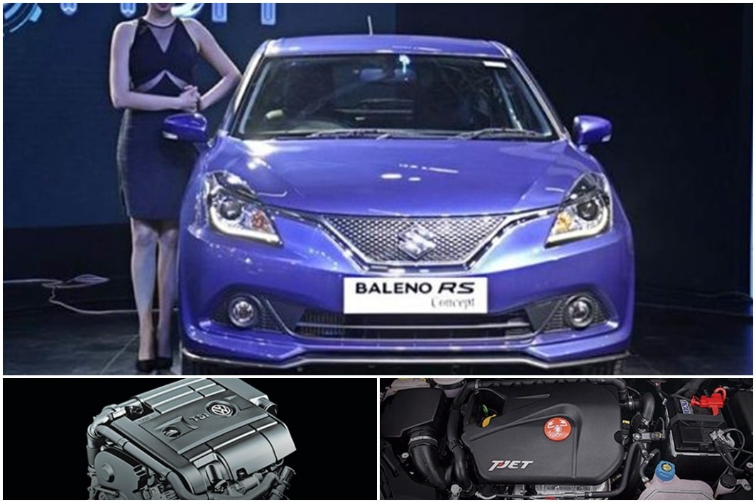 Powertrain: The Upcoming Maruti Suzuki Baleno RS will be powered by a 1.0 litre three cylinder Boosterjet petrol engine that will generate about 100 hp of power at 5,500 rpm and 150 Nm of torque between 1,700 and 4,500 rpm. The new Boosterjet engine is the company's first turbocharged engine in the country and it'll be paired to a 5-speed manual transmission only initially. In terms of driver aids, the Baleno RS might only feature ABS with EBD. The Volkswagen Polo GT TSI is powered by a 1.2 litre turbocharged four-cylinder petrol engine producing 103 hp of power and 175 Nm of torque. The engine is mated to a 7-speed DSG automatic gearbox, making it the only automatic car in the segment. In addition, the Polo GT TSI also comes with traction control, unique to it among these three cars. The Fiat Abarth Punto get a 1.4 litre T-jet petrol engine that develops 145 hp of power at 5.500 rpm and churns out a peak torque of 212 Nm between 2,000 and 4,000 rpm. The engine is mated to a 5-speed manual gearbox, which is the car's weakest point as it offers rubbery shifts and affects performance and robs some of the driving pleasure. Clearly, in terms of power, the Abarth Punto is the the winner but it's the Polo GT TSI that is has the most well-rounded and tractable powertrain.