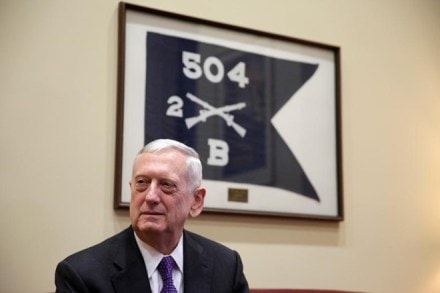 US fully committed to Japan, says defence secretary James Mattis