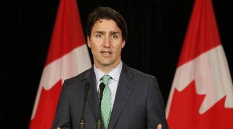 Trudeau addressed the thousands packed into Quebec's Maurice-Richard Arena in Arabic. Trudeau addressed the thousands packed into Quebec's Maurice-Richard Arena in Arabic.