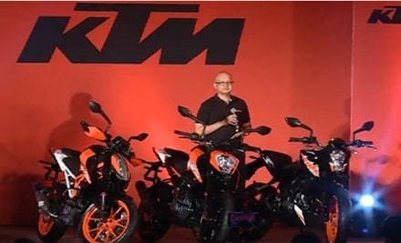 New 2017 KTM 200 Duke, 390 Duke and 250 Duke launched, price, specs, features and design