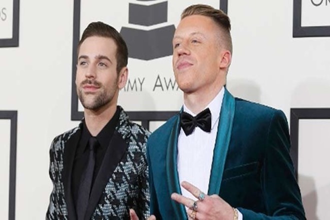 American hip-hop artiste Macklemore whose real name is Benjamin Hammond Haggerty slammed US president Donald Trump here during his performance at the Vh1 Supersonic music festival. (Reuters) American hip-hop artiste Macklemore whose real name is Benjamin Hammond Haggerty slammed US president Donald Trump here during his performance at the Vh1 Supersonic music festival. (Reuters)