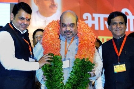 The BJP is in the reckoning as a major political party in the civic polls. (PTI)