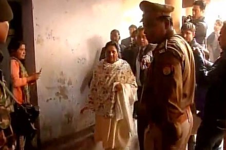 Mayawati said she was confident of a "government on our own" as people had decided to favour her party. (ANI)