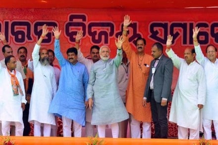 The BJP has emerged as the principal gainer by becoming the second largest party in rural Odisha. (PTI)