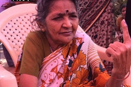 "The teddy bears were given to first time voters in 40 specially designed polling booths across Goa," Chief Electoral Officer Kunal told IANS. (ANI)