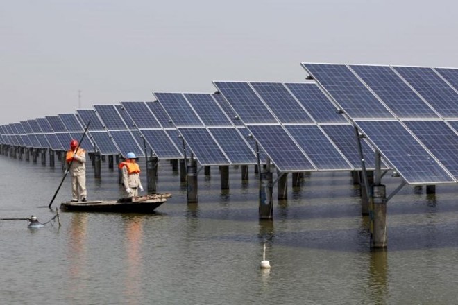 Printing solar cells may soon be as easy and inexpensive as printing a newspaper. (Reuters) Printing solar cells may soon be as easy and inexpensive as printing a newspaper. (Reuters)