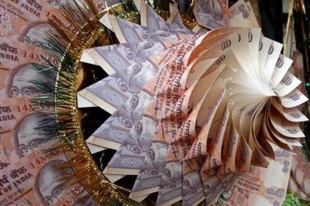 The rupee resumed lower at 66.95 as against the Monday's closing level of 66.92 at the Interbank Foreign Exchange market. (Reuters) The rupee resumed lower at 66.95 as against the Monday's closing level of 66.92 at the Interbank Foreign Exchange market. (Reuters)