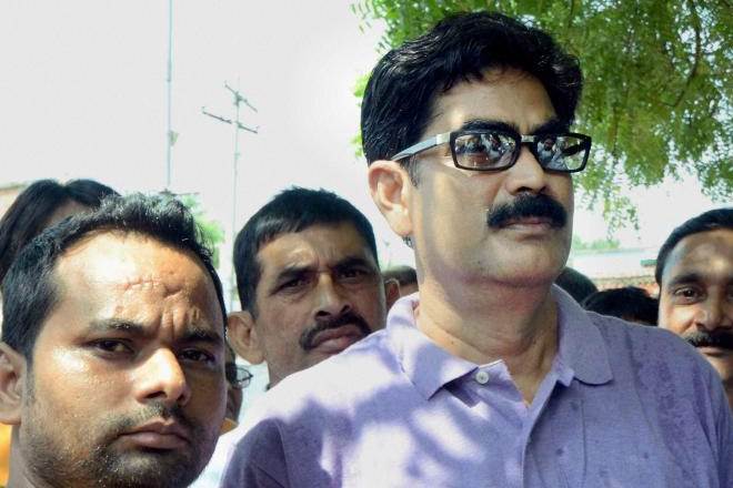 Shahabuddin, is a criminal turned politician and locally known as 'Bahubali'. (PTI)