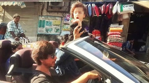 Shahrukh Khan and son Abram’s convertible ride was both irresponsible and dangerous, watch video
