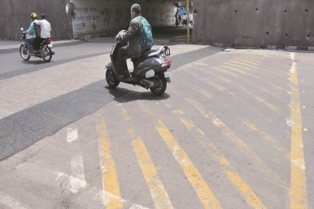 Speed breakers, the purpose of which is to force riders to apply brakes on rushing motor vehicles, have apparently become reasons for loss of lives on roads across India. (Express Photo) Speed breakers, the purpose of which is to force riders to apply brakes on rushing motor vehicles, have apparently become reasons for loss of lives on roads across India. (Express Photo)