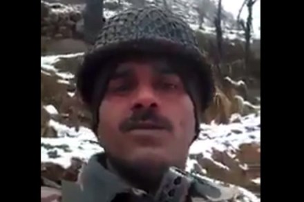The SSFC on April 19 dismissed the BSF soldier from service for posting a video regarding substandard food being served to the jawans. (Video grab)