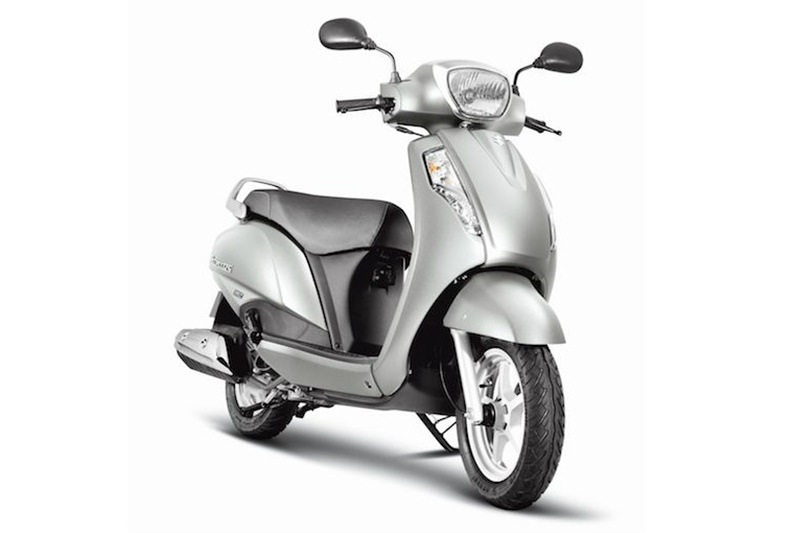 Suzuki Access 125: Priced at Rs 54,302 (ex-showroom, Delhi) for the drum brake version, the Access 125 was updated to BSIV norms in February. It is powered by a 125 cc single-cylinder engine that produces 8.58 bhp, and is paired to an automatic transmission.