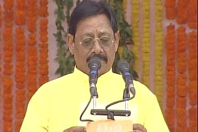 UP swearing in, UP swearing in ceremony, swearing in ceremony, Lucknow, Chief Minister Yogi Adityanath, UP Chief Minister Yogi Adityanath, Yogi Adityanath, UP Cabinet Minister list, UP Cabinet Ministers list, Prime Minister Narendra Modi, PM Modi, Narendra Modi, Amit Shah, Goa CM Manohar Parrikar, Maharashtra CM Devendra Fadnavis, Former UP CM Akhilesh Yadav, Akhilesh Yadav