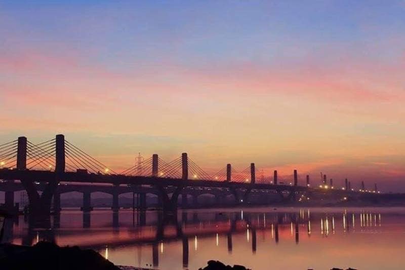 Narendra Modi, Naramada River, Bharuch, Bharuch bridge, Prime Minister, National Highway, gujarat, Ahmedabad-Mumbai National Highway