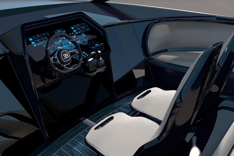 Like the car, most of this uber boat is made out of carbon fibre. Since it comes from the house of Bugatti, speed had to a be key ingredient. The Niniette can do a top speed of 44 knots, equivalent to over 80 kmph in terms of ground speed.